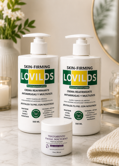 LOVILDS - Crema Reafirmante Antiarrugas Multipropósito